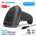 Speed-X 8500 2D Wire Cmos Handheld Barcode Scanner (Scanner with Plug & Play Usb Cable & Stand). 