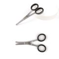 QT Quetee Stainless Steel Grooming Scissors 3.7 Inch Rounded Tip Safety Scissors for Men Women Unisex, Nose Hair, Ear, Beard, Eyebrows & Facial Hair Trimming Scissors Beauty Care & Precision Grooming Tools. 