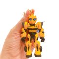 Cartoon Movie Transformer Key Chain Optimus Prime bumblebee robot Key Chains Silicone Car Key Chain Bag Pendant Keyring Friends. 