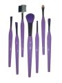 7 Set Of  Professtional Makeup Brushes For Girls, Soft  Bristlis Makeup Brushes, Makeup Brushes Set ,Muti-Color Brushes. 