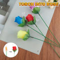Magic Trick Rose Fun Present Torches Change Roses Magic Tricks Novelty Surprise. 