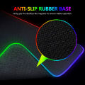 RGB Gaming Mouse Pad – Small & Large XXL Sizes Available | Extended Soft Cloth Mousepad with Multi-Color RGB Lighting | Non-Slip Rubber Base | 14 Dynamic Lighting Modes | Perfect for Gamers, PCs, Laptops, and Office Use | Dimensions: 800×300×4mm. 