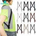 Green Home Shoulder Strap Non-slip Men Women Elastic Belt Trousers Braces. 
