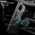 Skinlee Phone Case Vivo Y33S with Holder Ring Cover Cases for Vivo Y33S Back Cover Car Magnet Phone Back Cover Cases. 