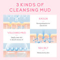 LAIKOU Japan Sakura Clay Mask Deep Cleansing Hydrating Whitening Skin Mud Mask Pores Cleansing Remove Dirt 90g. 