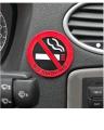 Pack of 3 No Smoking Logo Stickers Car Stickers. 