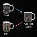 BENAIR Magic Mug STAR WARS Light Sabre Thermal Display 12 OZ Mug.. 