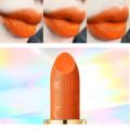 Orange Lipstick Waterproof Long Lasting Matte Lipsticks Resistant Lip Stick Velvet Lip Tint Women Cosmetic Lip Glaze Makeup. 