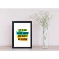 Motivational Quote Wall Frames, Quote for Office Wall Décor. 