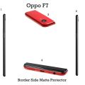 Oppo F7 Complete all Sides Border Matte Protector For Oppo F7. 