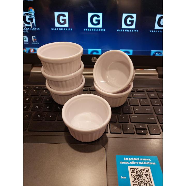 Melamine Mini Dip Sauce Bowls 2.5 inch/ Chatni bowl 2.5 inch( 6 PIECES)