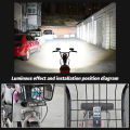 Pack Of 2 Yellow, White & Flasher 12 Led Bar Lights for Bike & Car Smd Bar Light Double Row. 