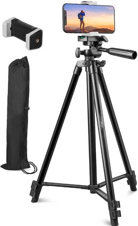 NeePho%20NP-8810%20Professional%20Tripod%20Stand%20for%20Mobile%20Phones%20%E2%80%93%20150cm%20(59%E2%80%9D)%20Adjustable%20Height,%203-Way%20Pan%20Head,%20Universal%20Phone%20Holder%20&%20Carry%20Bag%20-%20Image%204