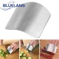 Anti-cut Finger Protector Stainless Steel Finger Guard Safe Vegetable Cutter Hand Guard Tool for Kitchen Cut Finger Protector Gadget Stainless Steel Finger Protector. 
