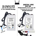 WiFi Router UPS Power Bank 12V 1A to 1.5A & 9V | 6–8 Hours Backup | TP-Link, Tenda, PTCL, CCTV. 