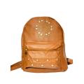 PU Leather Fashion Backpack for Women - Collage Backpack For Girls - Black Backpack for Girls- Shoulder Bag. 