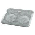 M-803 Arrow X Large 2-Blade Notebook Cooling Pad With Quiet Operation And USB Connectivity. 