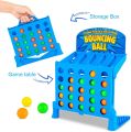 Connect 4 Shots Game, Classic Board Games, Bouncing Linking Shots Ball Game, Educational Interactive Multiplayer Toys for Kids Children. 