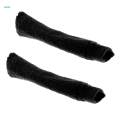 2xAnti-slip Squash/ Tennis Bat Overgrip Racket Grip Tape Sleeve Wrap Black. 