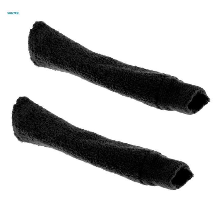 2xAnti-slip%20Squash/%20Tennis%20Bat%20Overgrip%20Racket%20Grip%20Tape%20Sleeve%20Wrap%20Black%20-%20Image%206