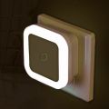 Light Sensor Control LED Night Light Mini Square Shape Light Sensor Energy Saving Lamps Bed Lamp For Baby Bedroom Gift Romantic Night Bulb For Room Home. 