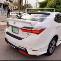Toyota Corolla 2015-2020 Roof Spoiler ABS Plastic (Unpainted). 
