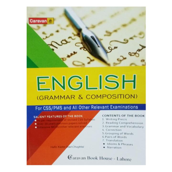 English Grammar And Composition BY Hafiz Karim Dad Chughtai – CSS PMS Books For Sale In Pakistan