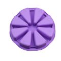 Triangle Pastry Silicone Baking Mold 8 Cavity. 