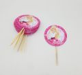 BARBIE THEME CUPCAKE TOPPERS PACK OF 10 CUPCAKE TOPPERS. 