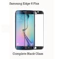 Samsung S6 Edge Plus Tempered Glass for Galaxyb S6 Edge+ - Black - MobileCare. 