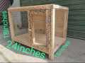 Hens and Bird Cage Very beautiful   24 x 18 x 15 inches. 
