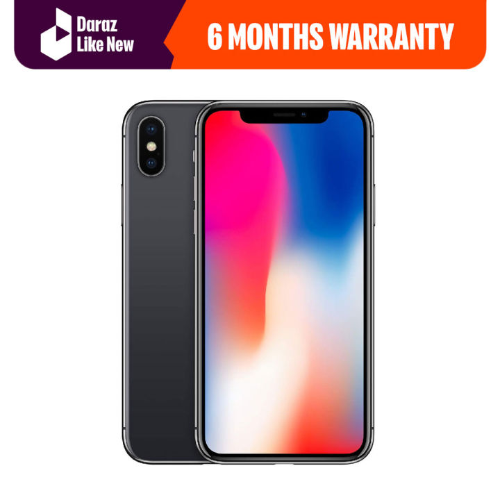Apple iPhone X 64 GB Factory Unlocked - PTA Approved - Free charger - Daraz Like New Phones (Mobile Phones) - Used Phone