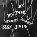 BTS necklace Jimin, Name Lockets for Girls, BTS Necklaces, BTS accessories for girls. 