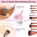 TYMO Electric Makeup Brush Cleaner Machine Gentle And Efficient Cleaning USB Powered Electric Scrubber Makeup Supply. 
