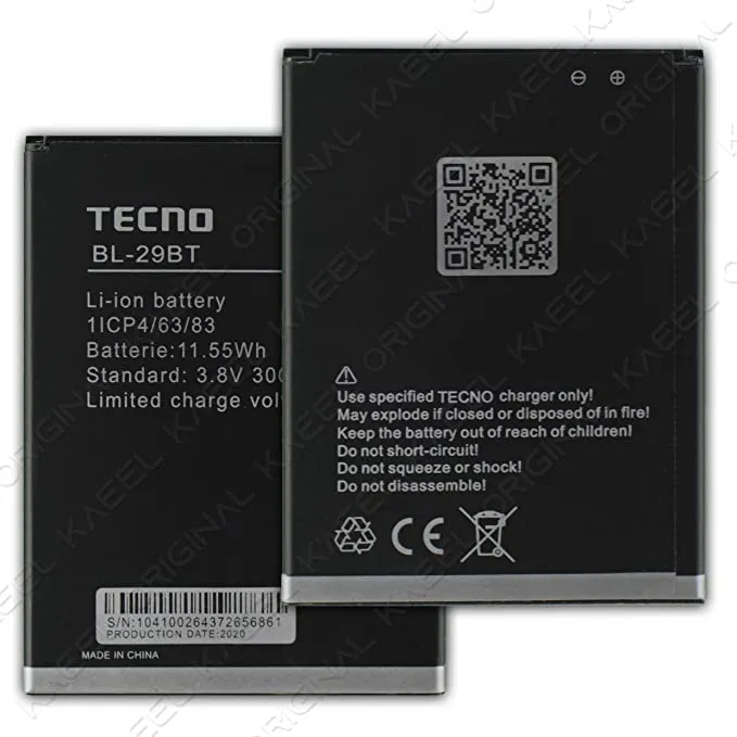 Tecno%20Spark%20Go%20_%20KC1%20_%20Spark%204%20Air%20Battery%20Replacement%20BL-29BT%20Battery%20with%203000mAh%20Capacity-Black%20-%20Image%202
