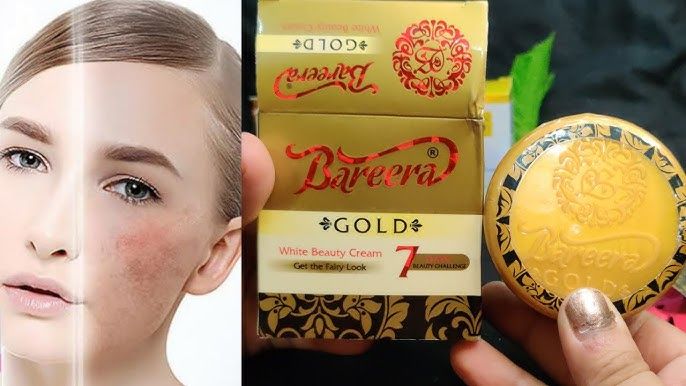 Bareera Gold White Beauty Cream 30G - Get The Fairy Look - 7 Days Challenge Whitening Cream