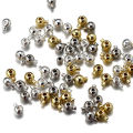 2Pcs/Lot Gold Plated Copper Crimp & End Beads Components for DIY Earrings Necklace Jewelry Makings Findings Accessories. 