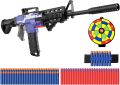 Toy Gun for Nerf Guns Bullet, Automatic M416 Blaster w/ 12 Clip Magazine, 100 Foam Dart, 3 Burst Modes & USB Rechargeable, Kids Shooting Game Toy, Birthday Gift for Boys, Girls, Teens, Adult. 