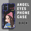 DEL for Infinix Note 10 Back Cover Cute Girl Phone Case Soft Rubber Camera Protection Design Mobile Cover. 