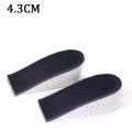 Invisible Height Increase Insoles Unisex Insole Height Lift Adjustable Cut Shoe Heel Insert Taller Support Absorbant Foot Pad. 