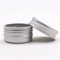 5/10/15/30/50/100/120/150ml Silver Color Aluminum Tin Jars Metal Empty Storage Box Refillable Bottle Screw Top Cosmetic Storage. 