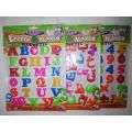 Pack Of Three Medium Size Magnetic Alphabet Letters, Numbers &Amp;Amp; Urdu Refrigerator Magnets Learning Toy. 