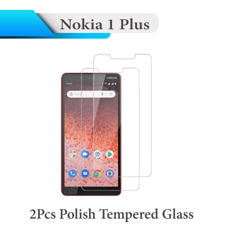 2Pcs Nokia 1 Plus Tempered Glass Screen Protector For Nokia 1+ - Polish Glass