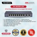 HIKVISION DS-3E0310P-E/M 8 Port Fast Ethernet Unmanaged POE Switch Transmission Network Switches Value Series-Up to 300 m long-range transmission ethernet switch-6 KV surge protection for PoE ports ethernet switch. 
