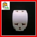 Multi Power Plug Socket - Mobile Multi Plug- Multi Shoe Adapter 3 Pin & 2 Sockets High Quality. 