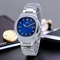 Rick Quartz Watch for Men – Modern Design with Date Display Stainless Steel Build Casual Wear. 