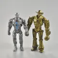 New Real Steel Zeus Atom Midas Raider Robot Model Toys Action Figure 8pcs/set 13cm. 