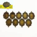 Metal Pendant Base  DIY Jewelry Making Accessories. 