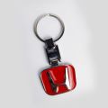 Honda Logo Keychain Complete Metal - Red. 
