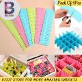 Adjustable Plastic Drawer  organizing board storage box home decor wardrobe short box clothes dividers plastic box for storage adjustable Drawer Organizer Board Storage Boxes-. 